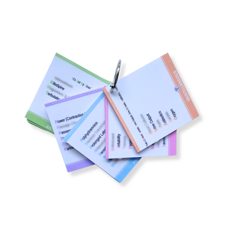 Midwifery revision cards. Revision for student midwives. Midwifery Mnemonics. How to remember everything for midwifery. Midwifery Mnemonic Revision Cards. Midwifery Prep for Practice