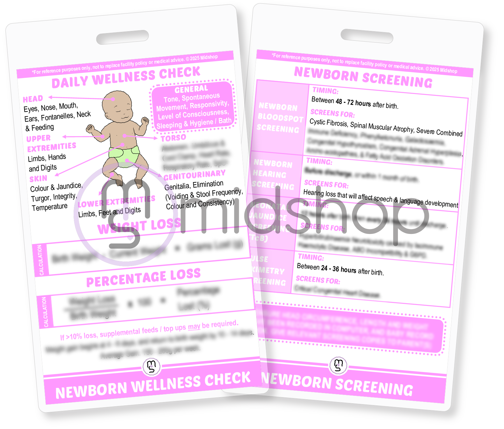 Neonatal Wellness Check & Screening – Midshop Australia