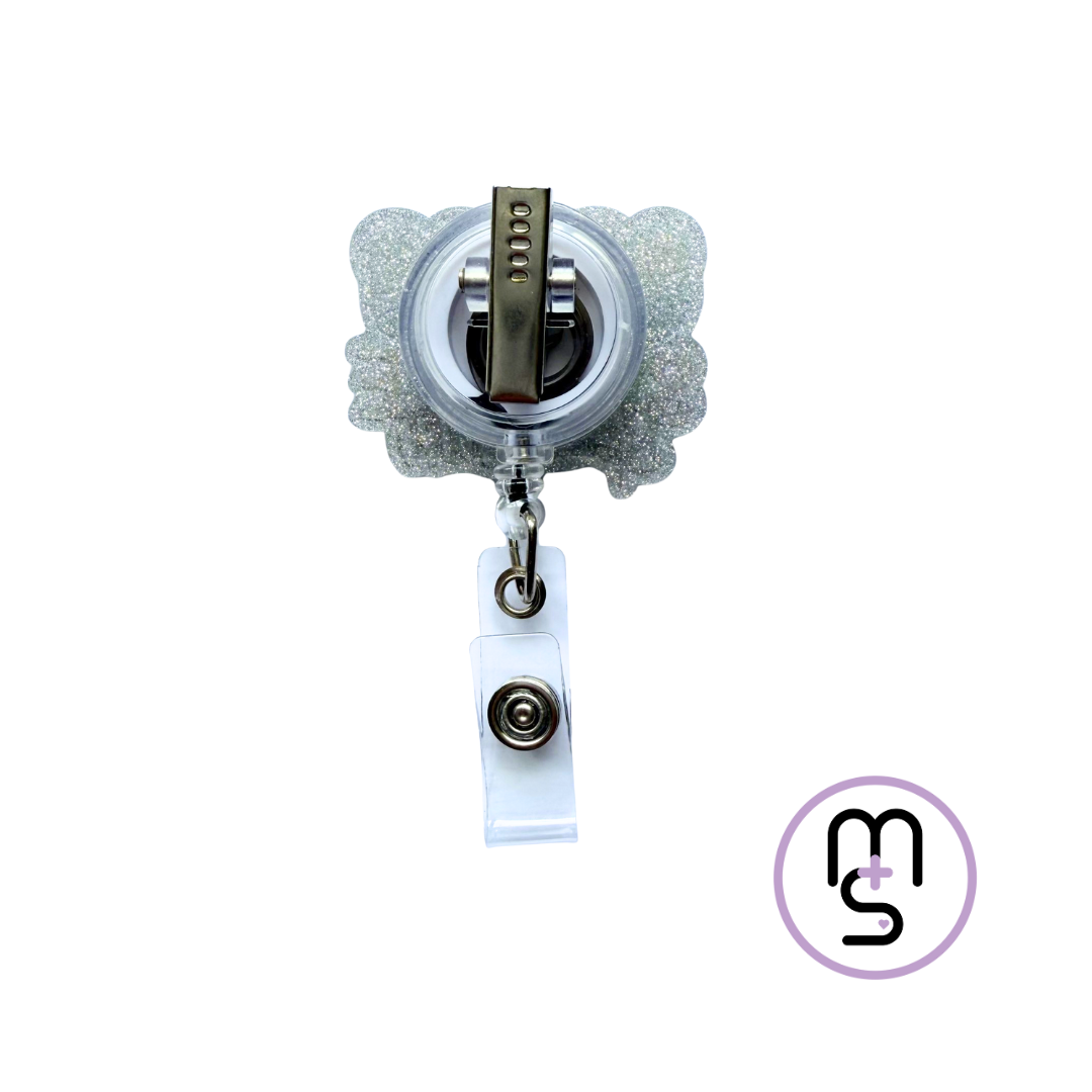 Swaddle Specialist. Badge reels for midwives. ID clip reel. Student midwife card holder. ID holder. Cute midwife badge reel. Retractable badge reel